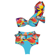Two-Pieces Ruffle Bikini