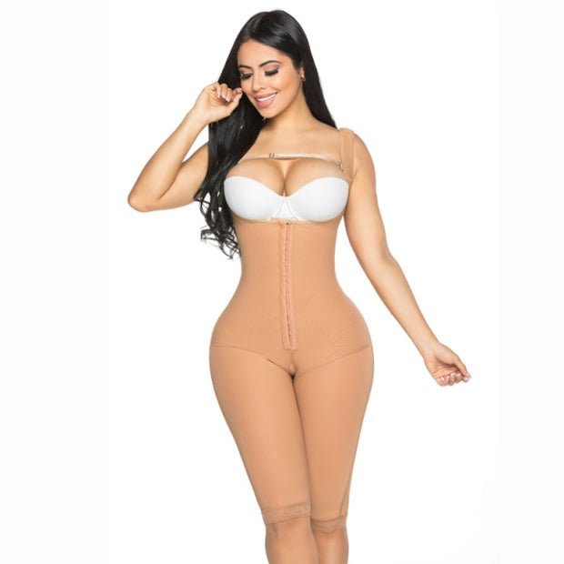 Long Faja With Extra-High Back Coverage Body Shaper Waist Trainer